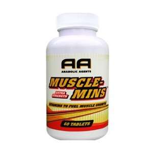  Anabolic Agents Muscle Mins   60 tabs Health & Personal 