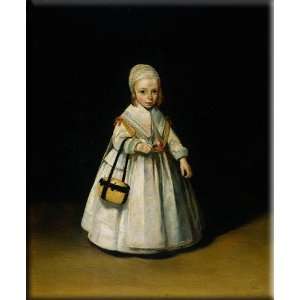 Helena van der Schalcke (16461671) 13x16 Streched Canvas Art by Borch 