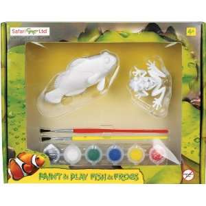  Safari LTD Fish and Frogs Paint and Play Toys & Games