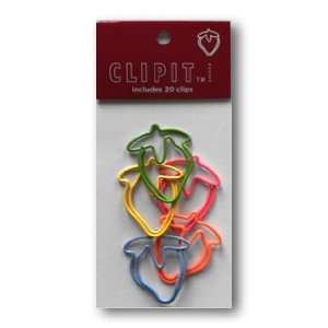  Strawberry Paper Clips   Double Pack of 40 Everything 