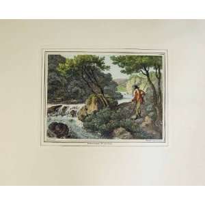  Minnow Fishing Print Howitt 1799 H/C