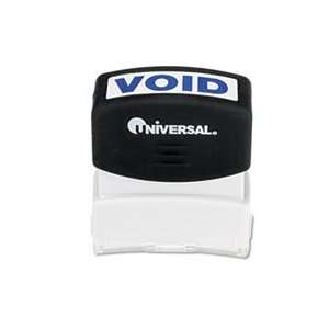  Message Stamp, VOID, Pre Inked/Re Inkable, Blue