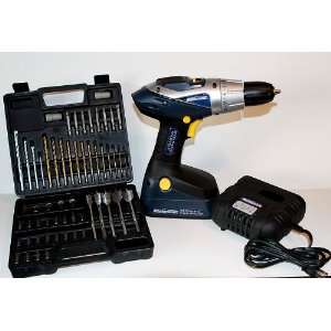  18v (1.5ah) Ni cad Cordelss Drill with 57 Accessories 