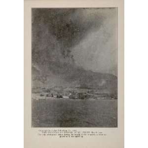  1906 Mont Mount Pelee Volcano Eruption May 8 1902 Print 