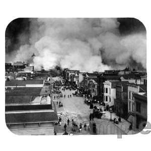  San Francisco Earthquake Fire 1906 Mouse Pad Everything 