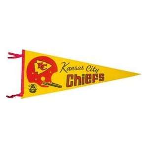  Kansas City Chiefs 1963 1969 Pennant   NFL Banners and 