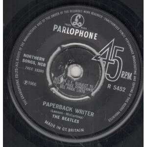   WRITER 7 INCH (7 VINYL 45) UK PARLOPHONE 1966 BEATLES Music