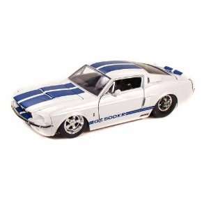  1967 Ford Shelby GT 500 Pro Stock 1/24 Mass White w/Blue 