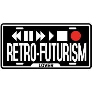  New  Play Retro Futurism  License Plate Music
