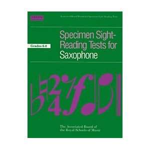  Specimen Sight Reading Tests for Saxophone Grades 6 8 