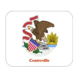  US State Flag   Centreville, Illinois (IL) Mouse Pad 