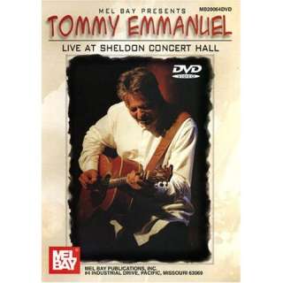   presents Tommy Emmanuel Live at Sheldon Concert Hall Tommy Emmanuel