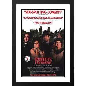  Bullets Over Broadway 20x26 Framed and Double Matted Movie 
