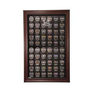  LA Kings 60 Hockey Puck Display Case, Cabinet Style with 