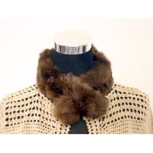  Luxurious & Elegant Angora/Rabbit Fur Neckpiece Scarf 