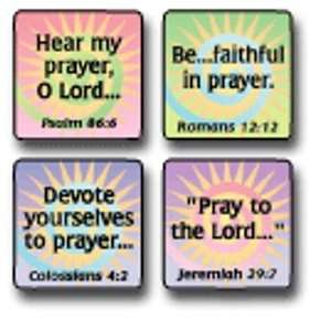  STICKERS CHRISTN PRAYER VERSES Toys & Games