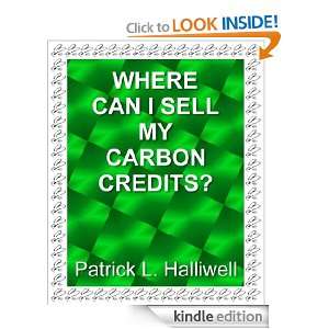 Where Can I Sell My Carbon Credits? (Essays on Life) Patrick L 