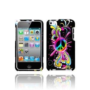  iPod Touch 4G Graphic Case   Peace Pop (Front & Back) (Free 