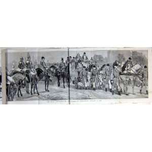  Large Print Royal Procession Opening Of Parliament 1886 