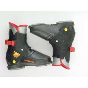  Used Nordica 127 Rear Entry Black Ski Boots Toddler 