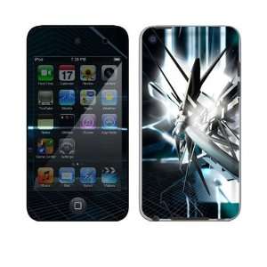   Touch 4th Gen Skin Decal Sticker   Abstract Tech City 