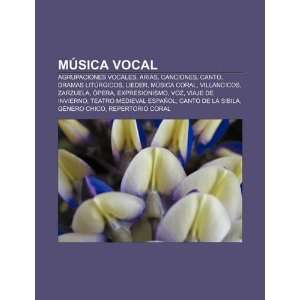  Música vocal Agrupaciones vocales, Arias, Canciones 