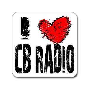  I Love Heart CB RADIO   Window Bumper Laptop Sticker 