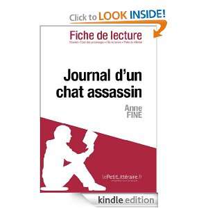 Journal dun chat assassin dAnne Fine (Fiche de lecture) (French 