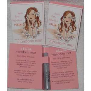  Stila Mandarin Mist Eau de Parfum Sample Sprays   Lot of 2 