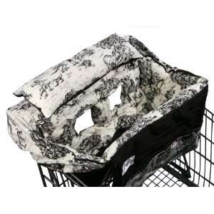 Buggy Bagg Shopping Cart Cover   Black Toile Baby