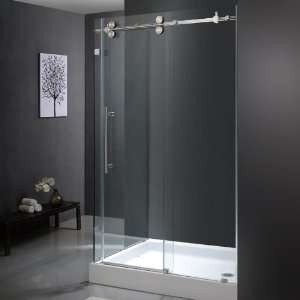   Steel Shower Enclosures 36Â x 48Â Frameless 3/8 Clear or Fros