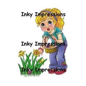  Inky Impressions Cling Rubber Stamps Lilis Egg Hunt Arts 