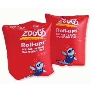  Zoggs Zoggy Roll Ups 1 6 yrs   Red
