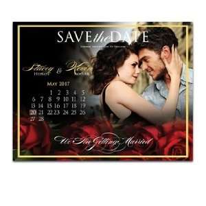  270 Save the Date Cards   Love Rose So Deeply Office 