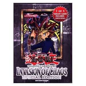 Yu gi oh Tcg Invasion of Chaos Special Edition Box Toys 