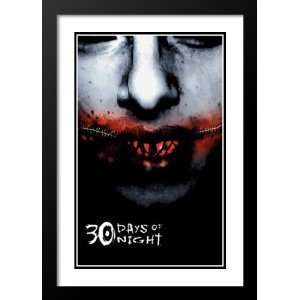 30 Days of Night 32x45 Framed and Double Matted Movie Poster   Style S