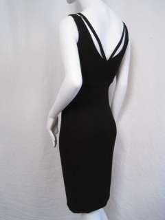 2505 Roberto Cavalli Dress Black 38 4 XS #0006RL  