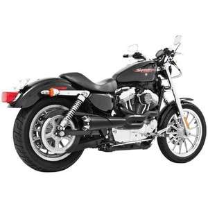 Freedom Performance HD00298 American Outlaw Black Exhaust for Harley 