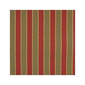  Stripe Rose/green 31610 138 by Duralee