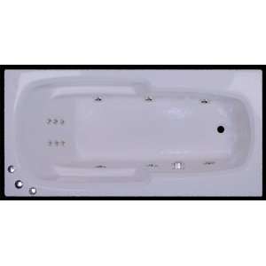 Splash Baths 3266 AR Deluxe Series Acrylic Whirlpool Bathtub 65 x 32 