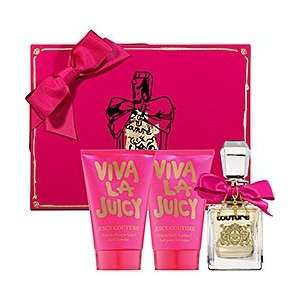 Viva La Juicy Gift Set (Eau De Parfum Spray 1.7 oz+Shower Gel 4.2 oz 