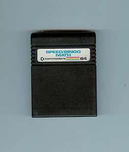 Commodore 64 (C64) game Speed/Bingo Math  