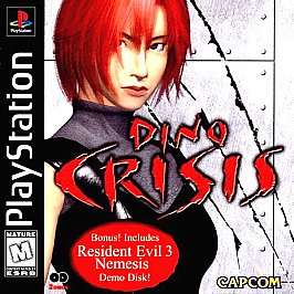 Dino Crisis Sony PlayStation 1, 1999 013388210459  