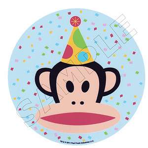 Paul Frank Birthday Hat Edible Cake Topper Decoration Image  