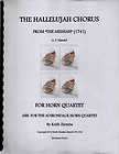 Hallelujah Chorus   arr. for Horn Quartet   Music NEW