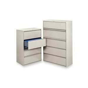     Lateral File, 2 Drawer, 36x19 1/4x28 3/8, Gray