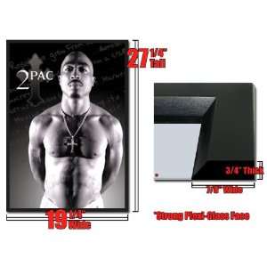    Framed Tupac 2Pac Rip 3D Lenticular Illusion Poster