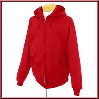 Jerzees Youth LIGHTWEIGHT Zip Up Hooded Sweatshirt Small (6 8)   Large 