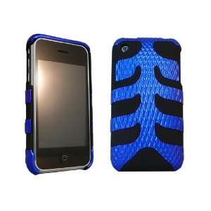  iPhone 3G/3GS Hard Case Fishbone Dark Blue Black Buy one 