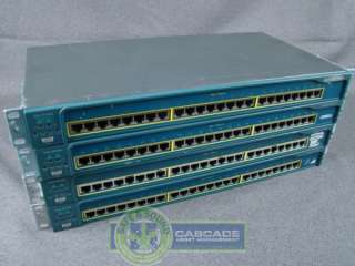 Qty 4 Cisco Catalyst 2950 Series Switch WS C2950 24  